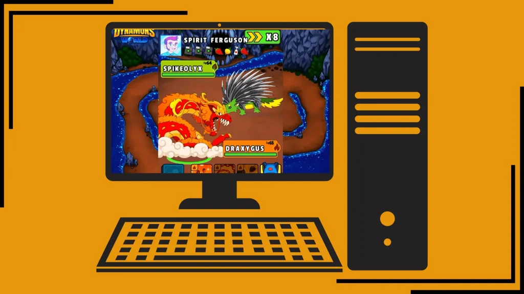 Dynamons Wolrd Mod APK for PC(Mac or Window)